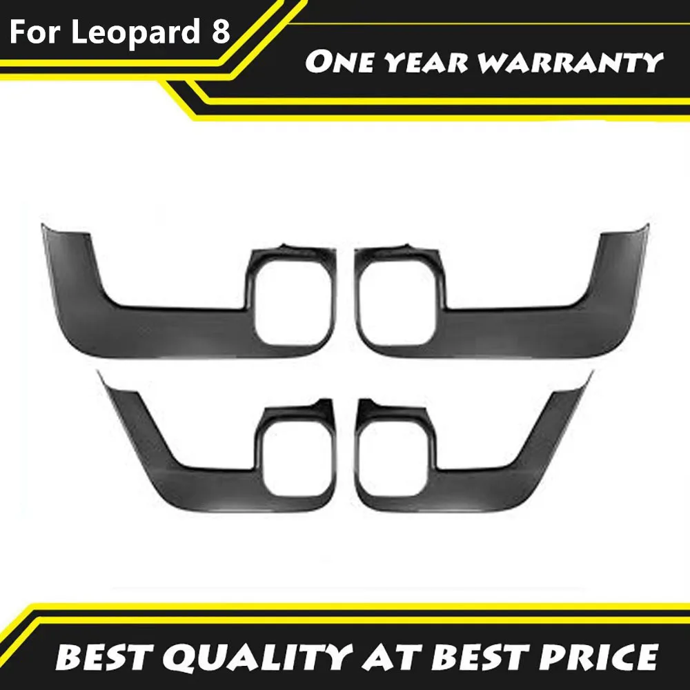 

For BYD Formula Leopard 8 2024 2025 Door Kick Plates Door Panels All Inclusive Protective Pads Carbon Fiber Patterned Interior
