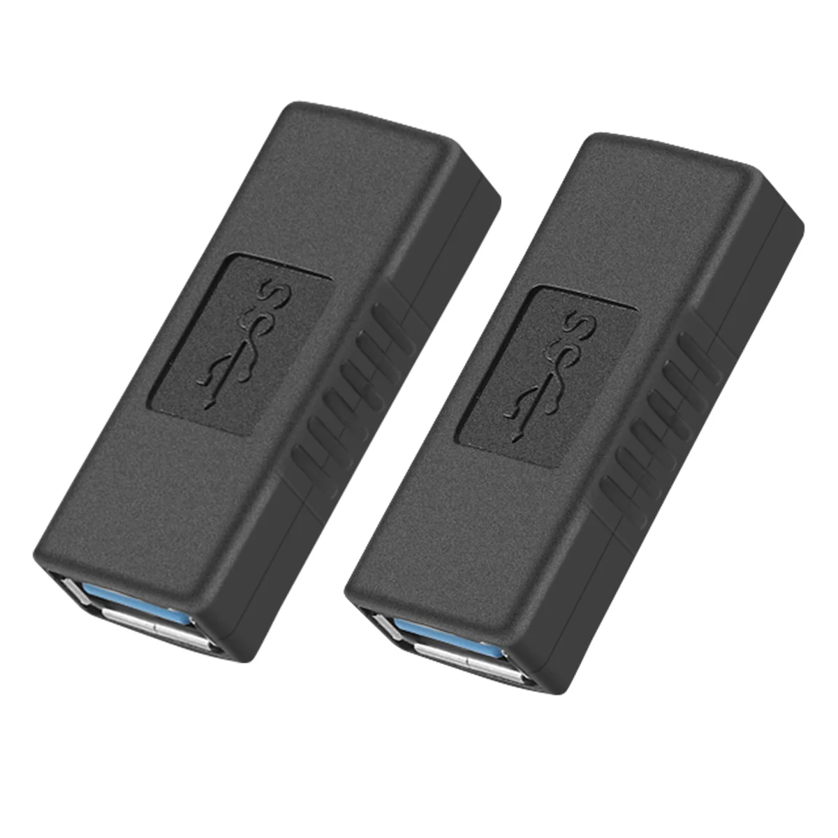 2 uds Usb 3,0 tipo A hembra a hembra adaptador acoplador conector cambiador de género