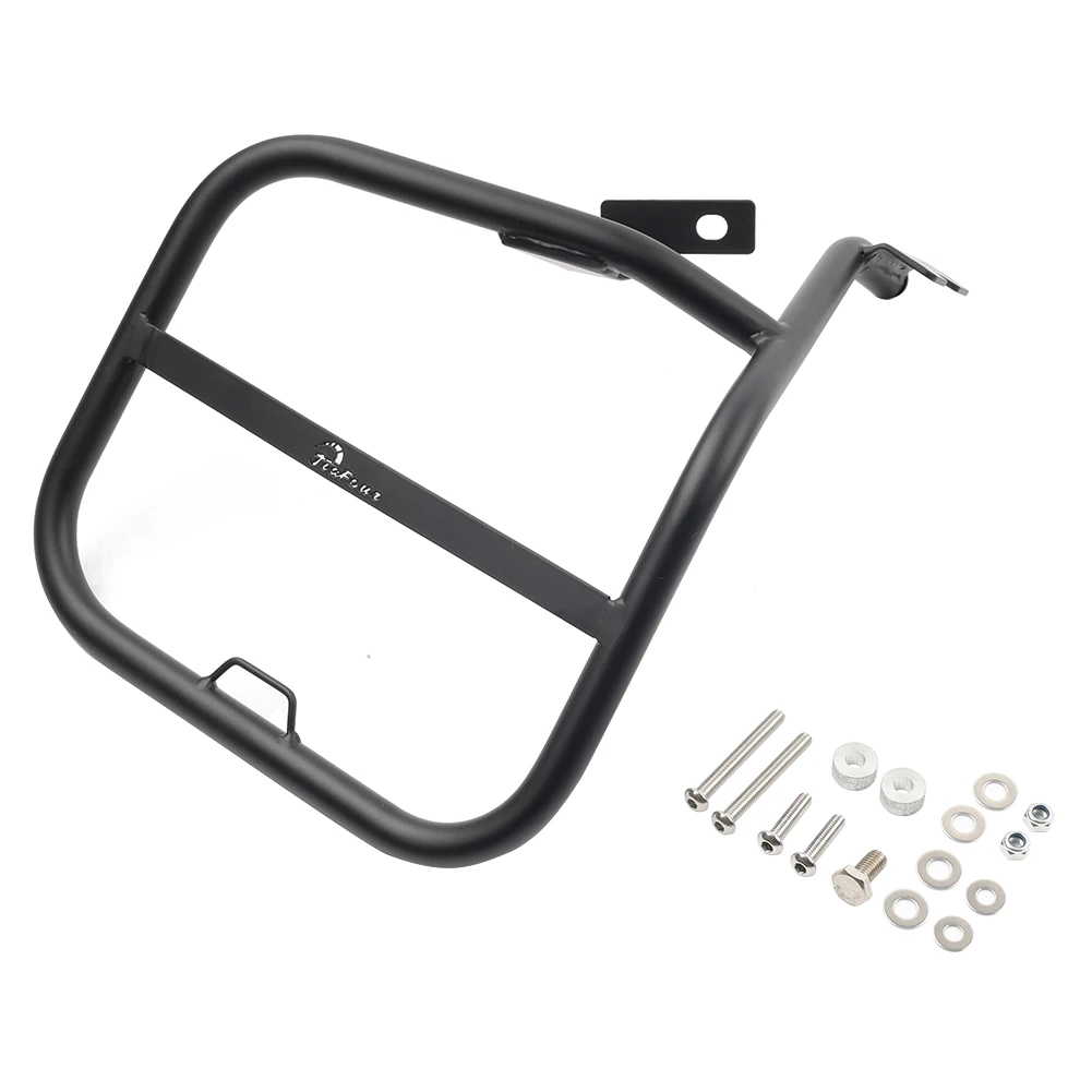 1Pc Black Motorbike Trunk Saddle Bag Support Mount Bracket Left Side  For Harley Sportster S 1250 RH1250S 2021-2024