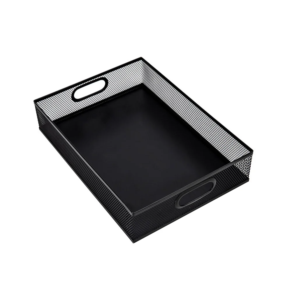 

Metal File Basket Tray Office Stationery Holder Sundries Holder Desktop Storage Case Storage Box Box