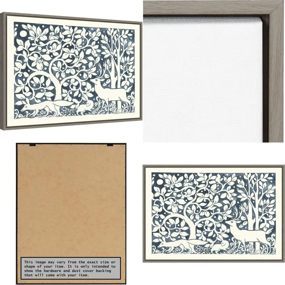 

Миранда Томас "Amanti Art Forest Life IV" Холст в рамке, маленький, серый цвет