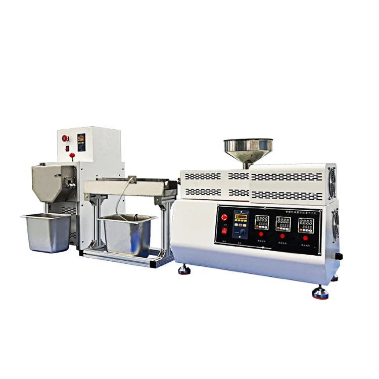 Lab Small Plastic Filament Extruder Plastic Filament Extruding Machine