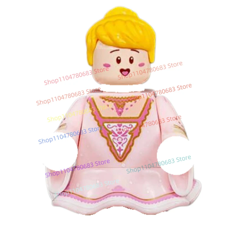 

Новые мини-фигурки MOC: розовые мультяшные персонажи, сборные коллекционные украшения, праздничные подарки