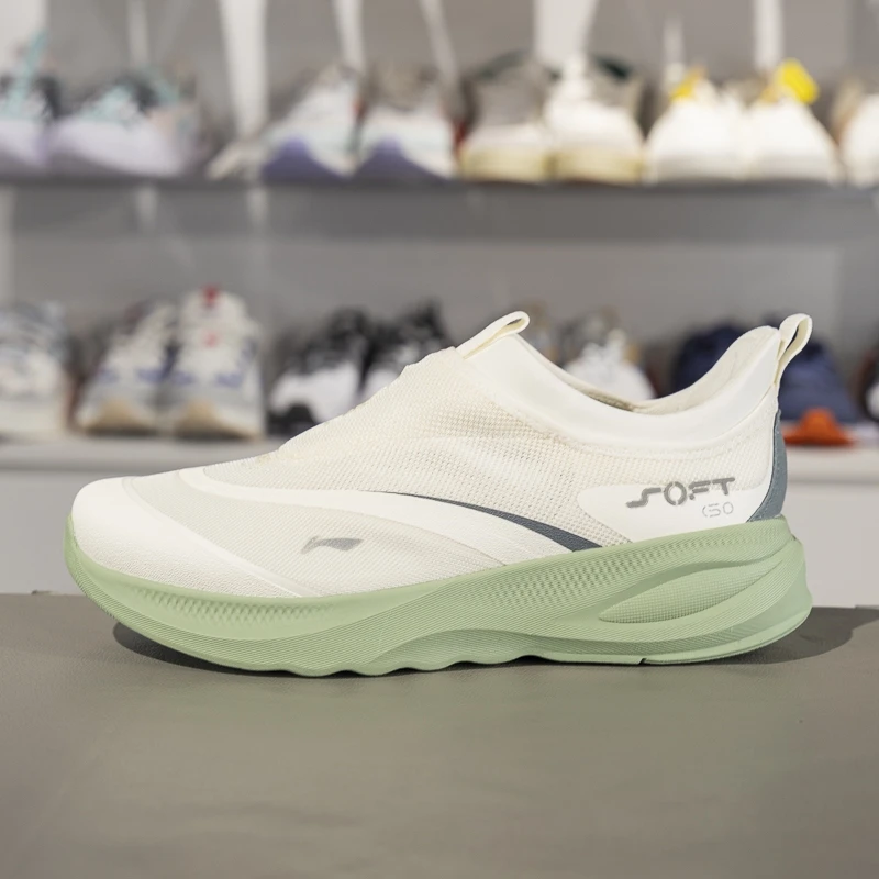 

Soft Go 2 Men's Retro Spor Casual oes Breathable Me Slip-On Low Top Rebound o Absorption All-Season Footwear