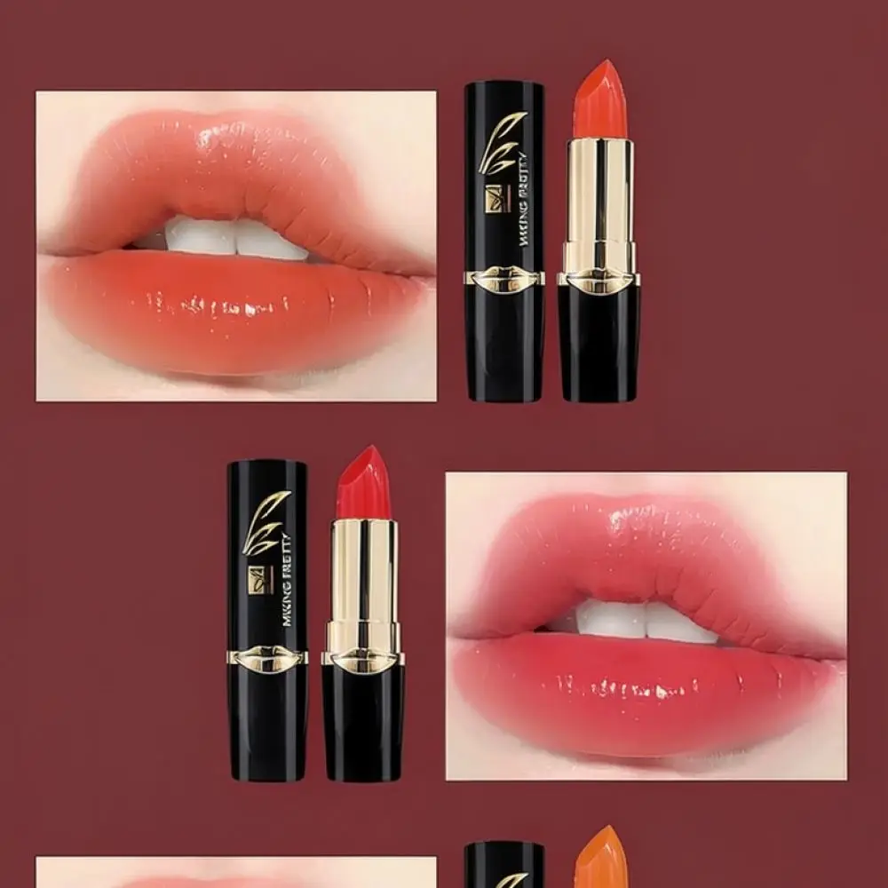 For MKING PRETTY Long Lasting Lip Balm Temperature Change Lipstick Moisturizing Hydrating Natural Tint Smooth Makeup