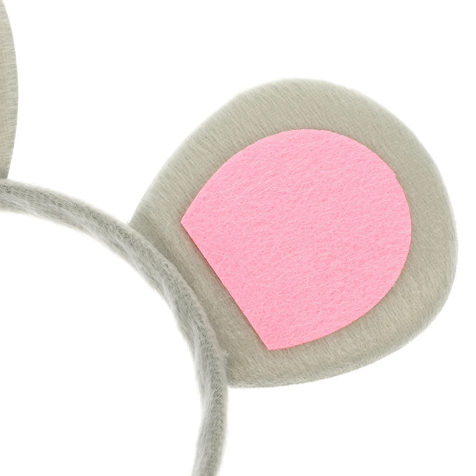 2-set muis oor hoofdband strikjes staart set voor cosplay feest kostuum accessoire stof haar decor maskerade evenement gebruik