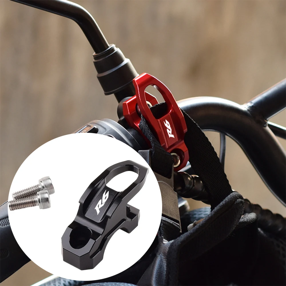 

Motorcycle Brake Master Cylinder Bracket Bag Luggage Clamp Holder Helmet Hook For Yamaha YZFR6 YZF R6 R6S 1999-2015 2005 2007