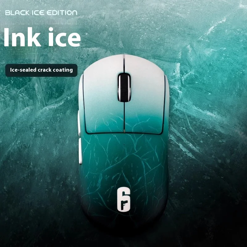 Titan Nation Mouse Light Weight Customization Change Color Gaming Mouse Black Ice Limited Edition For Pc Gamer Accessories Gifts