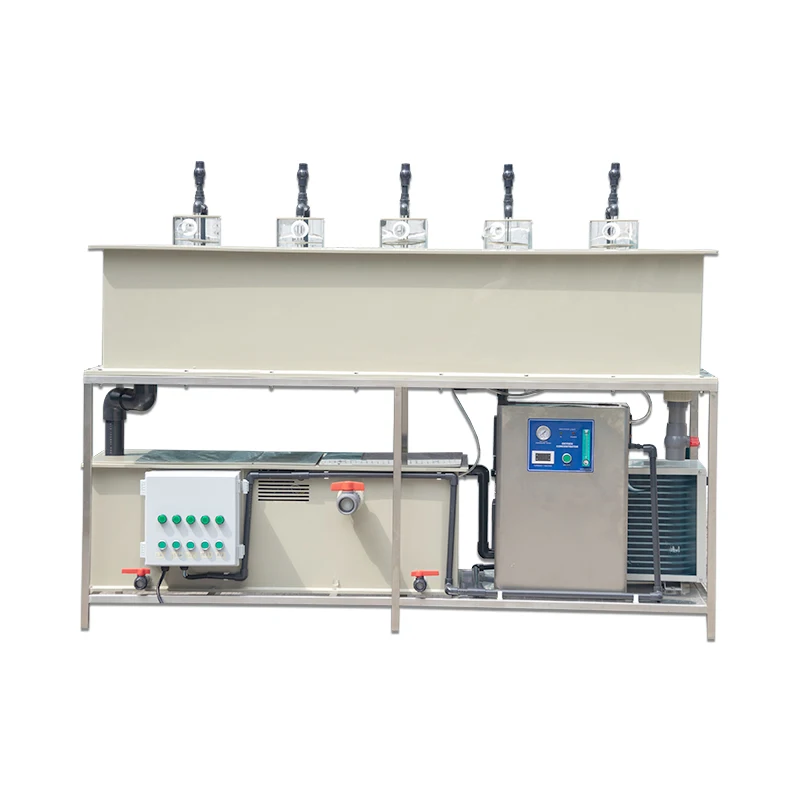 Qlozone Fish Egg Hatching Jars Incubator System RAS Aquaculture Equipment Tilapia Fry Small-Scale Fish Hatchery