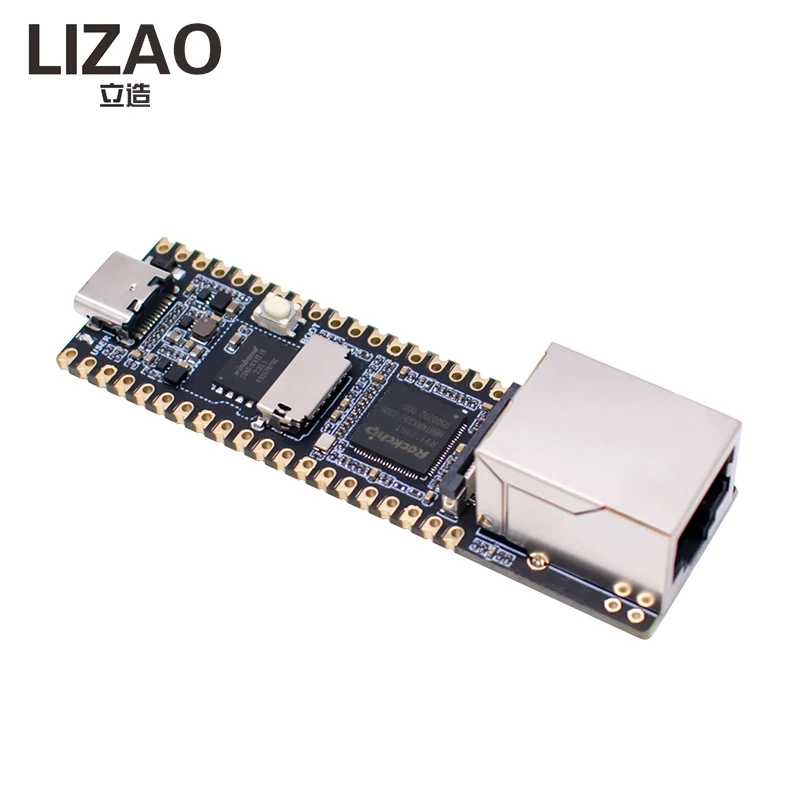 Płytka rozwojowa Luckfox Pico Plus RV1103 z systemem Linux, portem Ethernet, zintegrowanym układem ARM Cortex-A7/RISC-V MCU/NPU/ISP — zdjęcie produktu 4