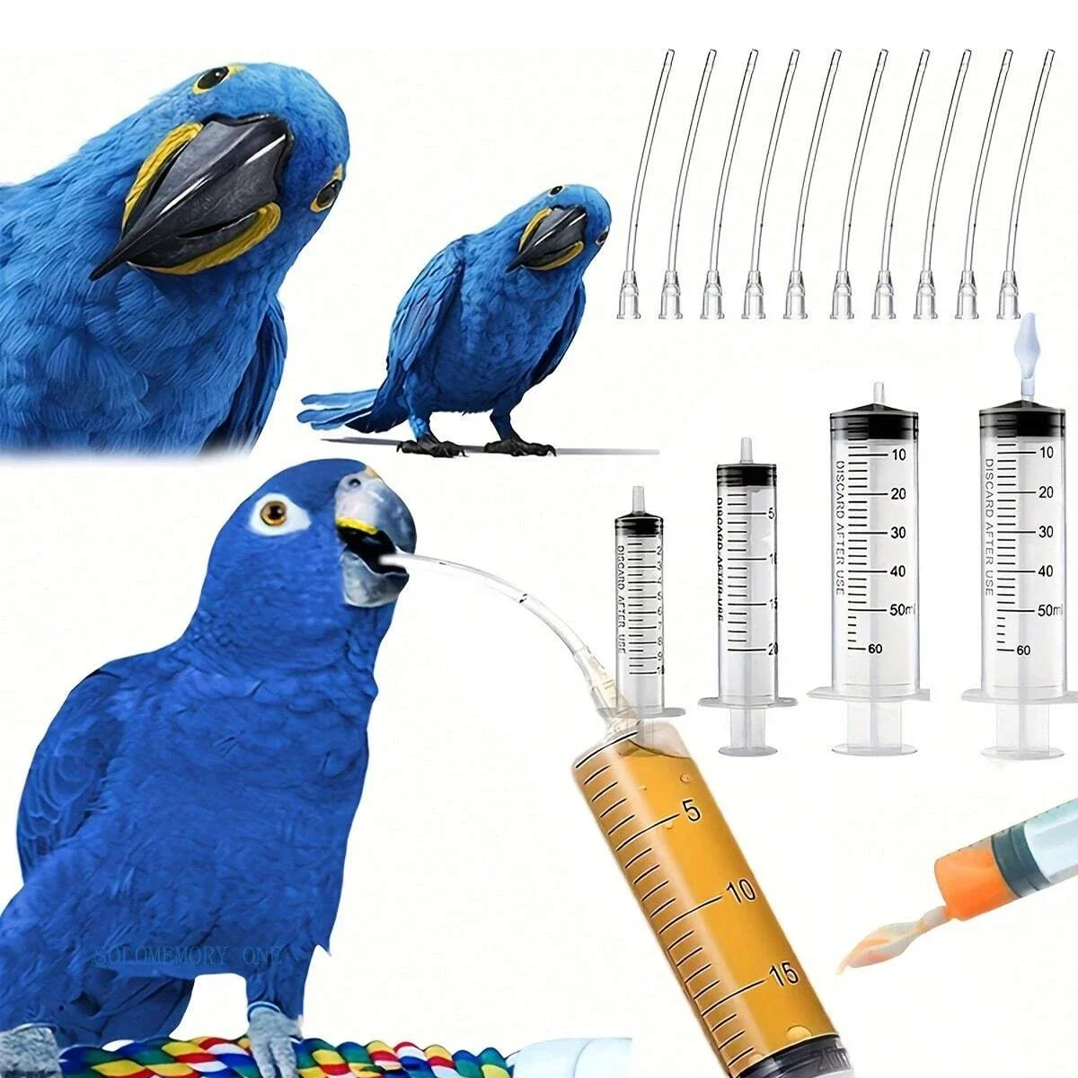 1-30 Wisdom Tooth Syringe 12ML Flushing Dental Syringe with Measuring Scale and Curved Tip for Dental Care Fluid Oral Tonsil Sto