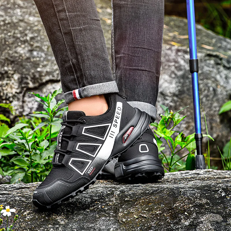 Herenschoenen, cross-country fietsschoenen, dames outdoor comfortabele wandelschoenen antislip sportschoenen, vrijetijdsracefietsen
