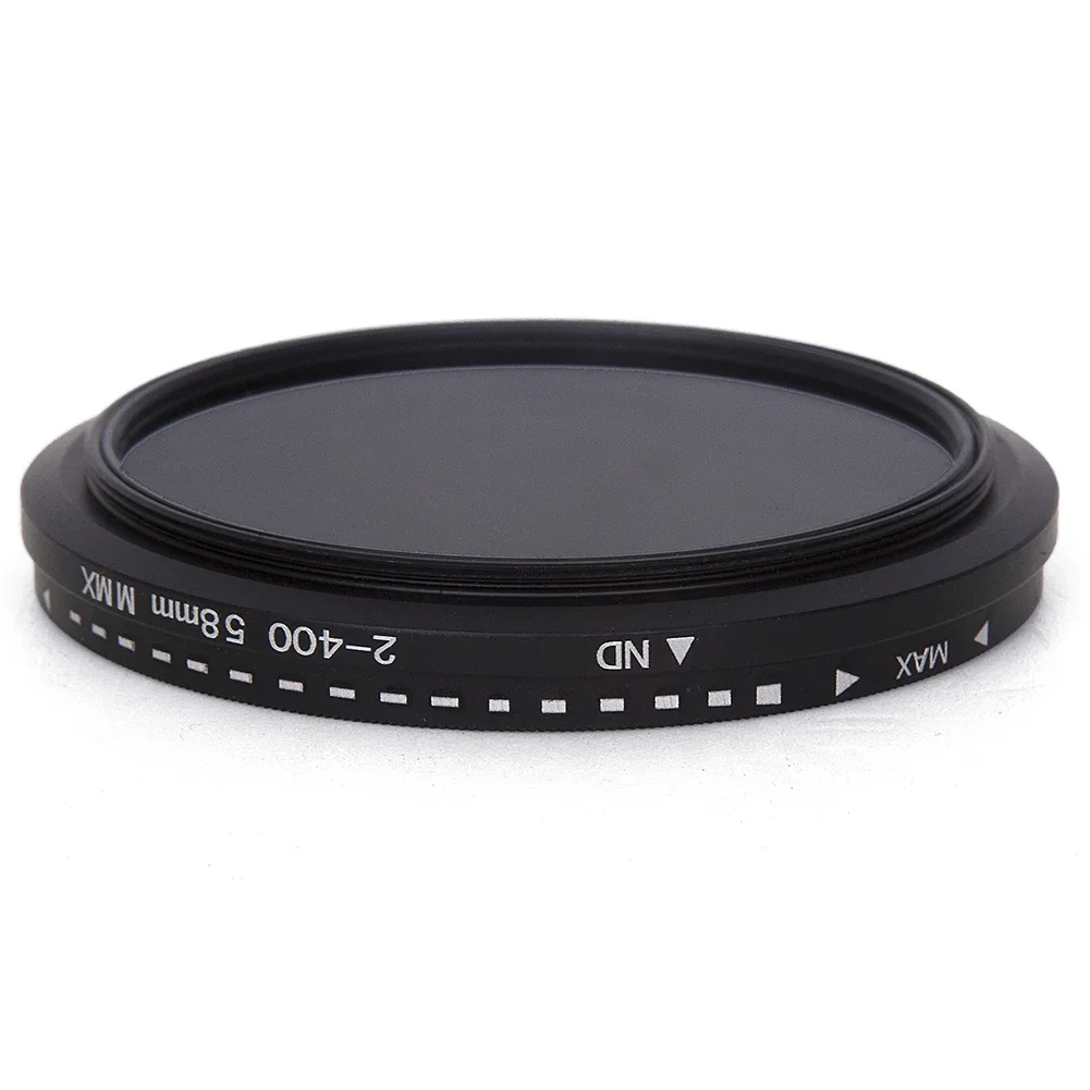 Adjustable Fader Variable ND Filter ND2 to ND400 Neutral Density for Camera Lens filtro nd 37/43/46/49/52/55/58/62/67/72/77/82mm