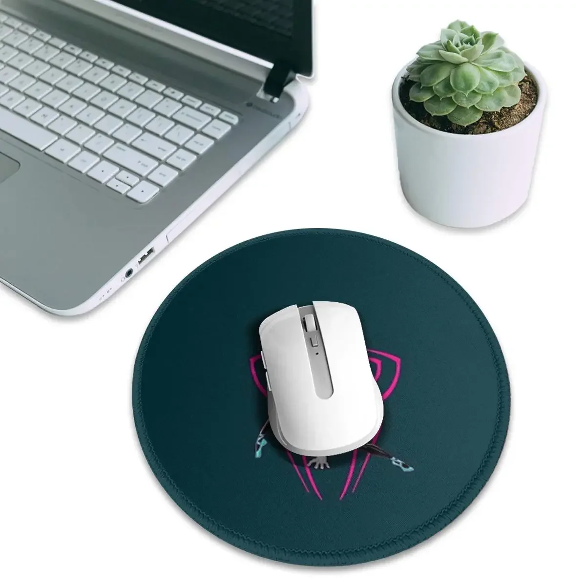 Spider Gwen Round Mouse Pad Computer Keyboard Mouse Mat Gamer PC Desk Mat Office Table Mats