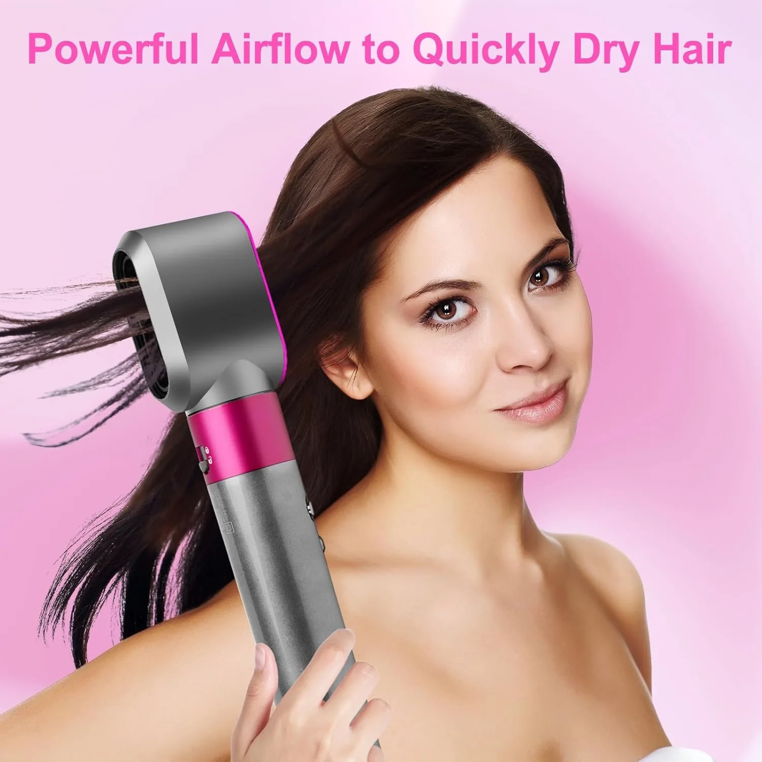 Pre-Styling Dryer Attachment for Dyson Airwrap HS01 HS05 Fast Dryer Nozzle for Airwrap Styler Nickel Dryer Attachment Diffuser image 6