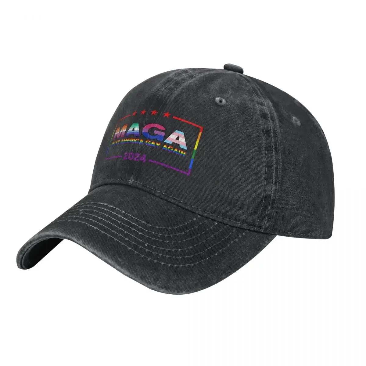 Make America Gay Again Parody Pride Apparel Baseball Cap Rugby fun hats Luxury Cap Golf Hat Man Mens Tennis Women's