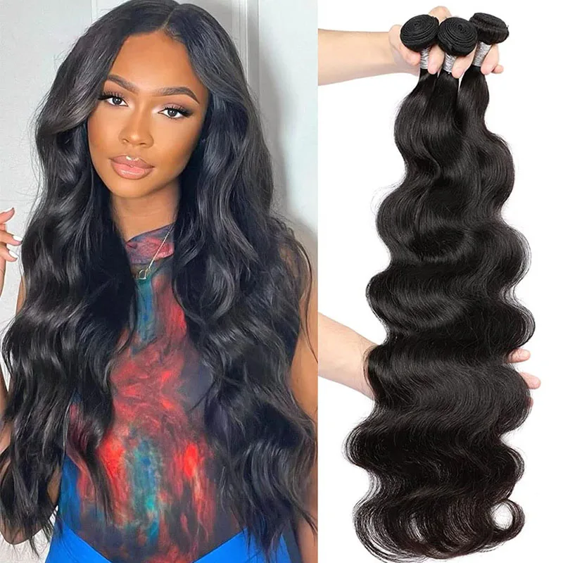 12A Brazilian Body Wave Bundles Human Hair 100% Unprocessed Virgin Hair Bundles Body Wave 1/3/4 Bundles Human Hair Bundles Deals