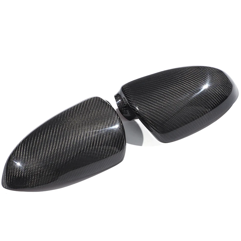 

For Mercedes Benz Smart Fortwo W451 2009-2014 LHD Real Carbon Fiber Side Door Mirror Decorative Cover Exterior Accessories