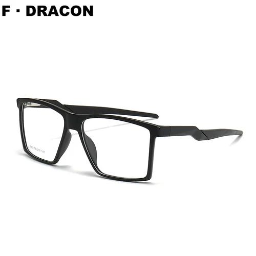 Montura de gafas deportivas TR ultraligera, montura grande cuadrada, montura de gafas para hombre, montura de gafas graduadas ópticas de moda 6901