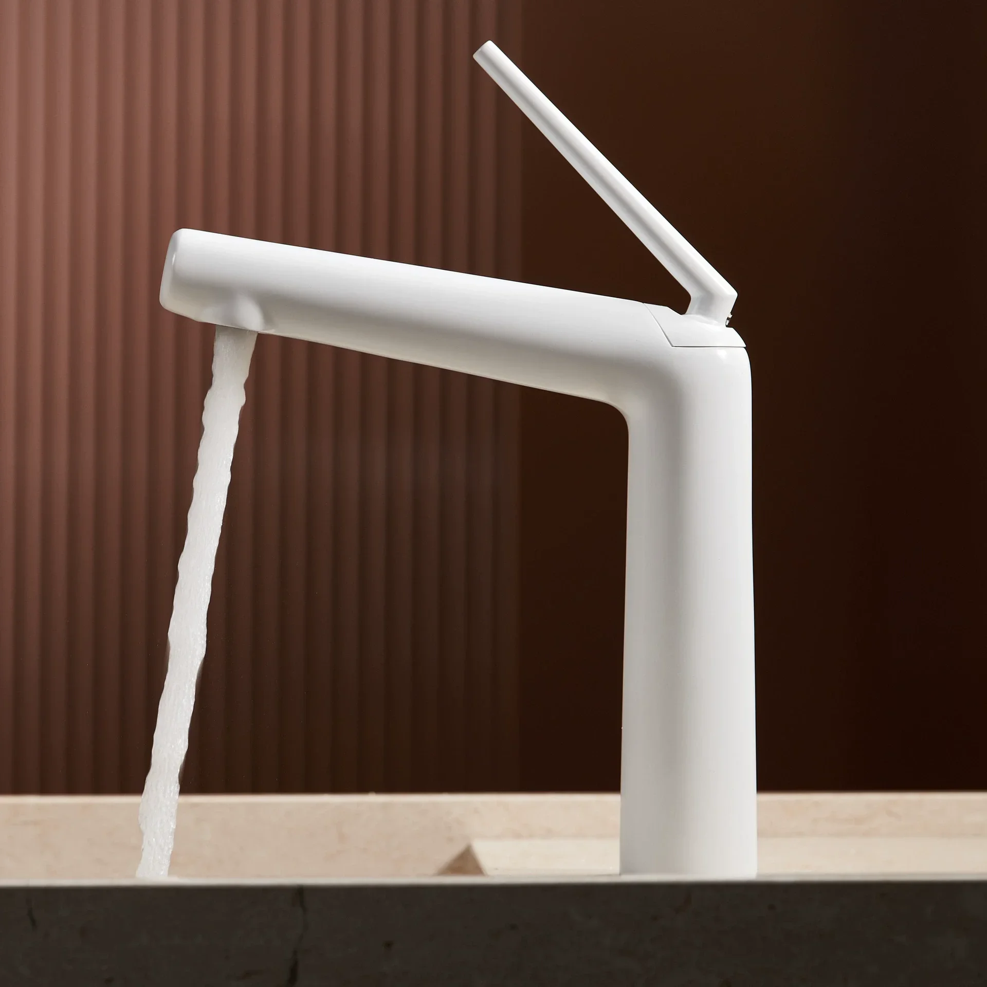 Chrome Basin Faucets Brush Gold Bathroom Mixer Tap Brass Washbasin Faucet  Hot and Cold Elegant Crane New Arrival