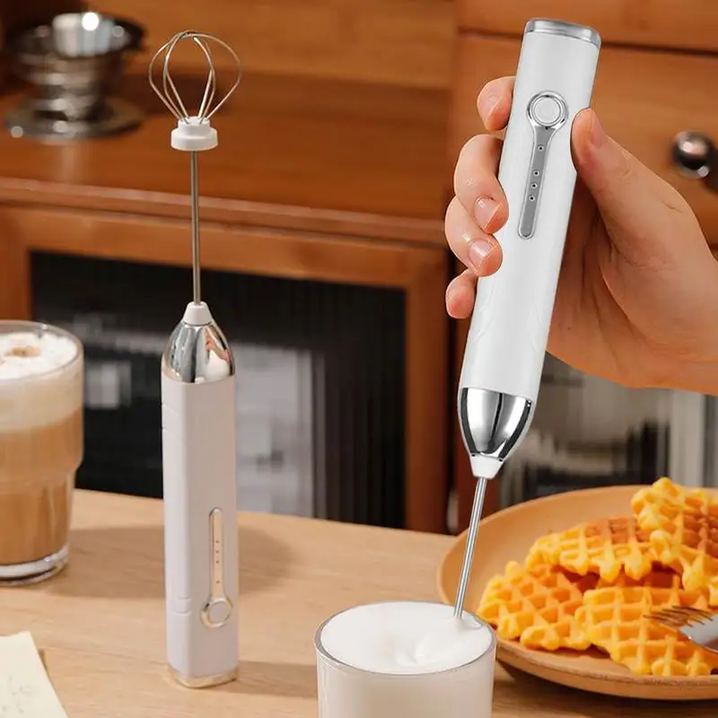 

Electric Egg Beater Handheld 3 Speeds Adjustable Egg Beater Whisk Foam Maker Whisk Drink Foam Mixer Milk Mixer Stirrer For