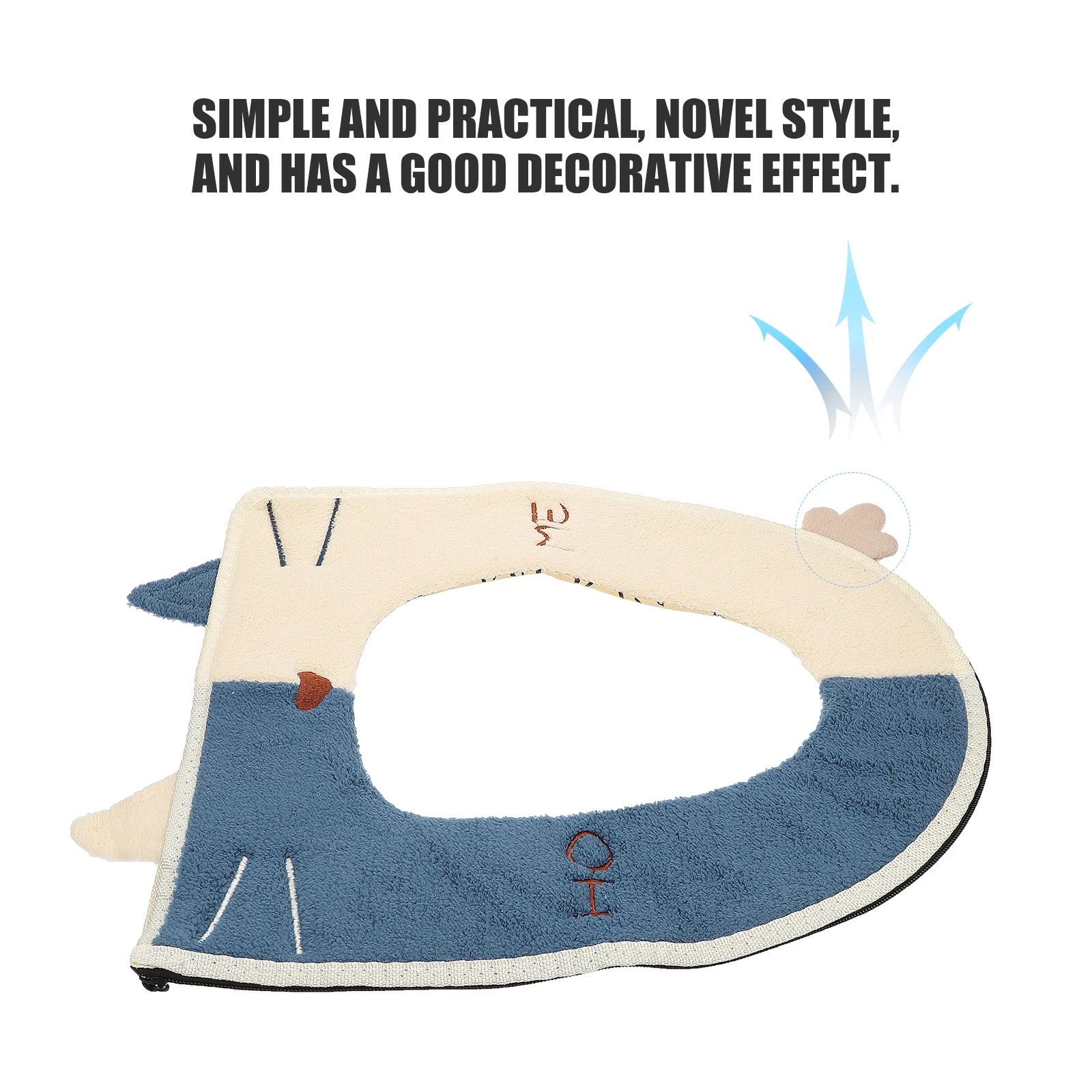 

Toilet Seat Soft Cushion Travel Covers Pad Thickened Padded Reusable Pads Bathroom Mats