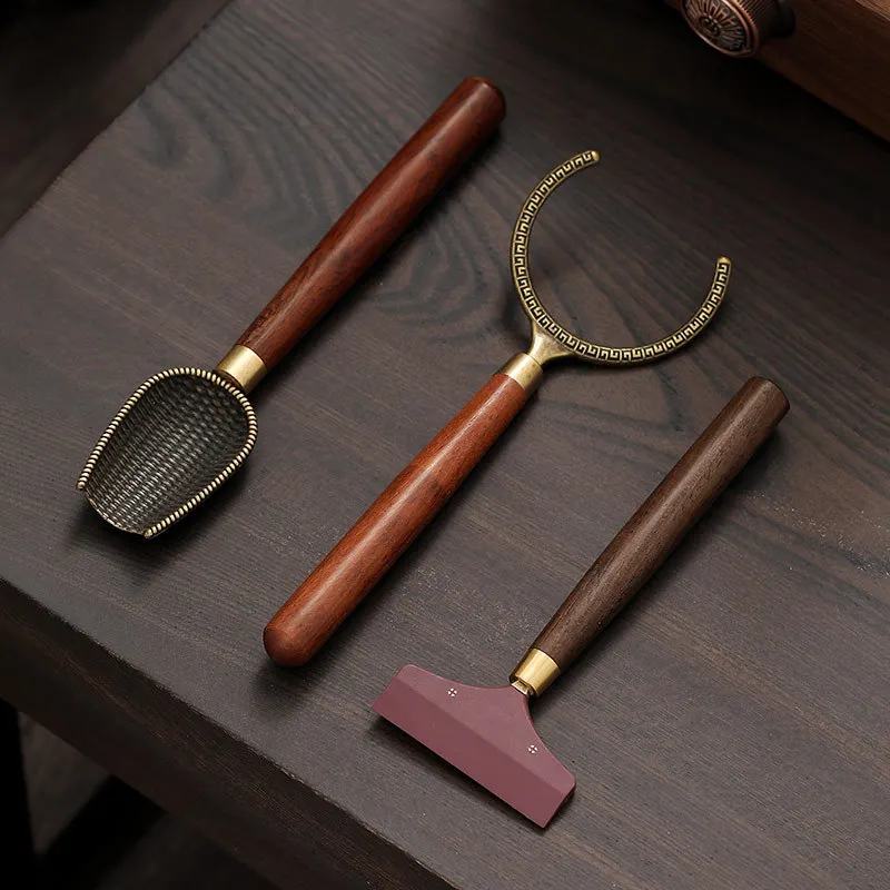 CX Kung Fu tea tray brush does not shed hair, pot pen, rosewood tea brush tea ceremony zero match