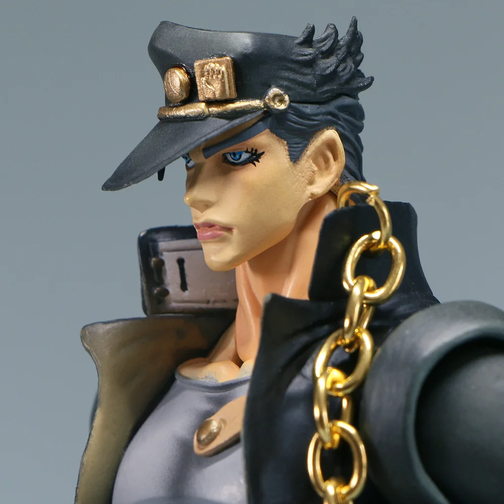 25cm JOJOs Bizarre Adventure Kujo Jotaro Star Platinum Anime Action Figure Toys Doll Collection Christmas Gift With box