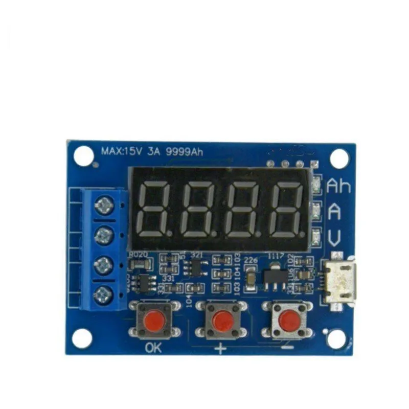 Probador de capacidad de batería ZB2L3, tipo de descarga de carga externa, batería 1,2-12V, prueba de capacidad 18650 igual, alta calidad