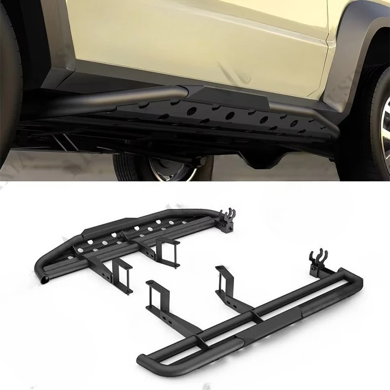 

Manganese Steel Off-Road Black Nerf Bars Side Step Running Boards for Jimny 2018+custom