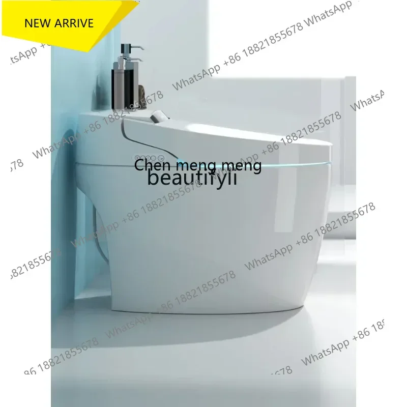 ab01    Smart Toilet Integrated Household Automatic Remote Control Instant Toilet Voice Foam Waterless Pressure Limit Deodorant