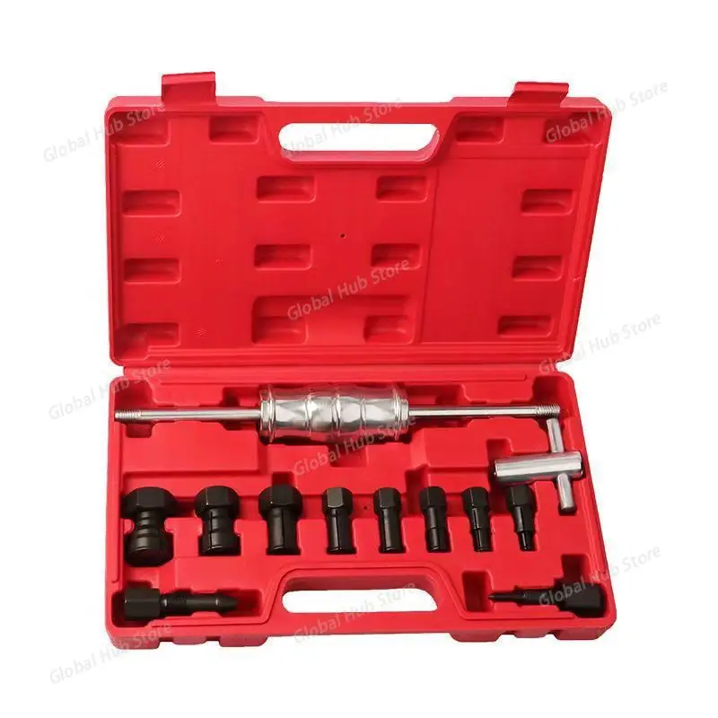 

12PCS Internal Bearing Puller Set - Slide Hammer & Blind Hole bearing Extractor for Small Inner Bearings