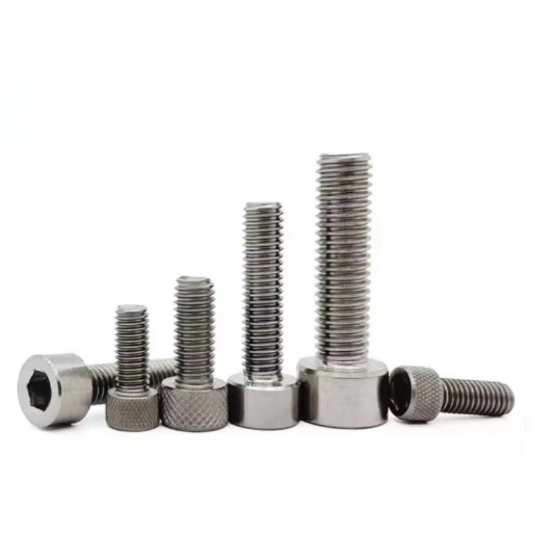 

TA2 Titanium Hexagon Socket Head Cap Screws, Bolts M8 M10 M12 M14 M16 for Locomotives and Machinery Hardware Accessories