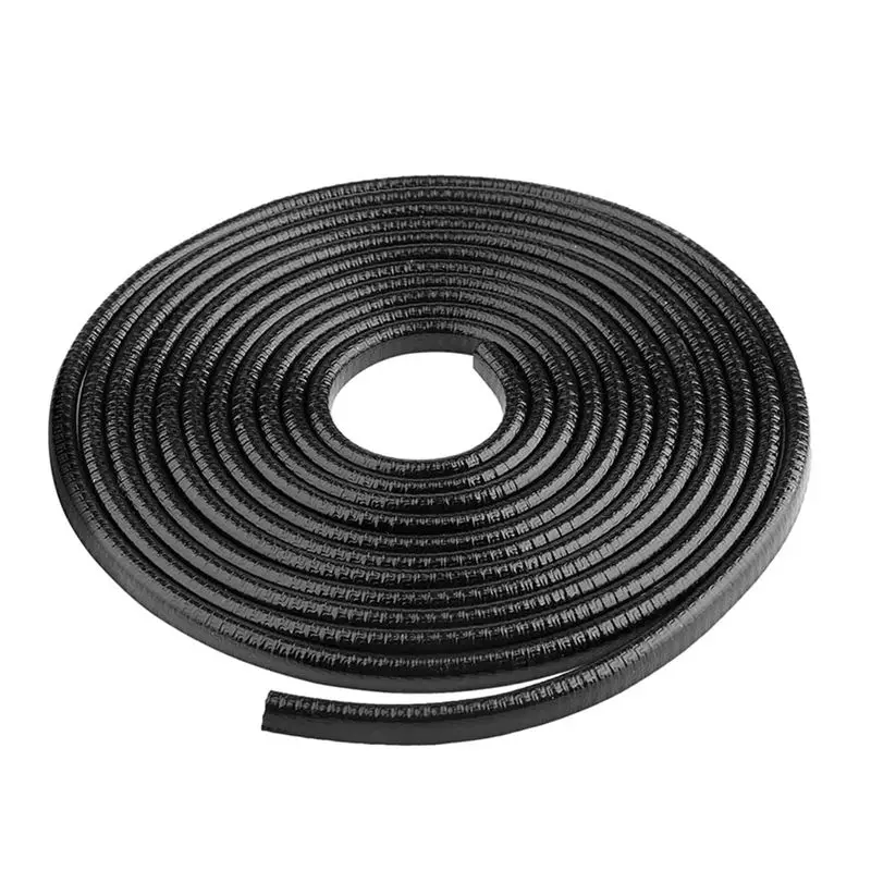 Car Edge Protector 10M U-Shape Edge Protection Rubber Edge Protector Accessories For SUV Sedan MPV And Most Models-X67A