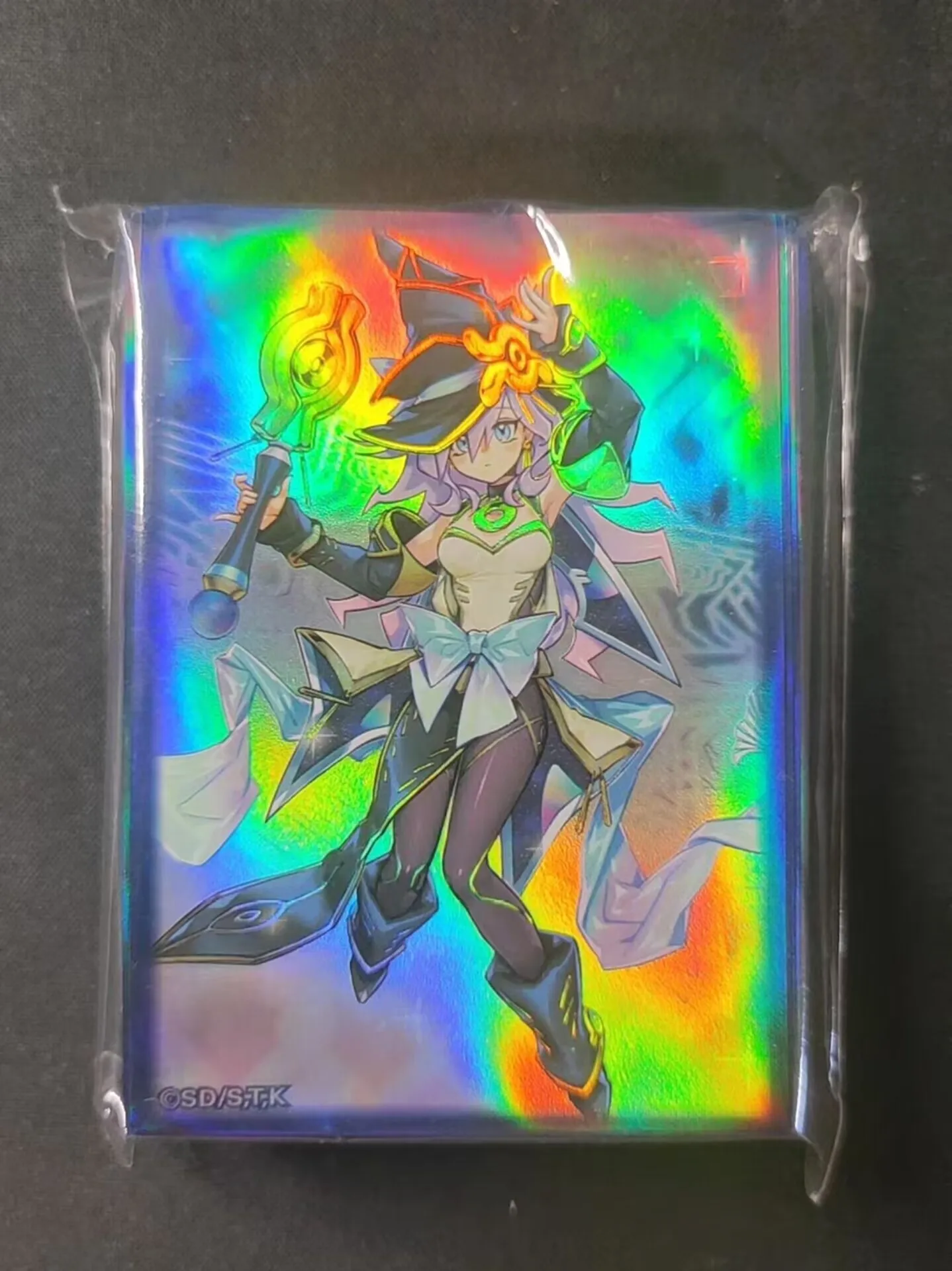 100Pcs Yugioh KONAMI Duel Monsters Nightmare Apprentice Official Collection Sealed Duelist Card Protector Sleeves