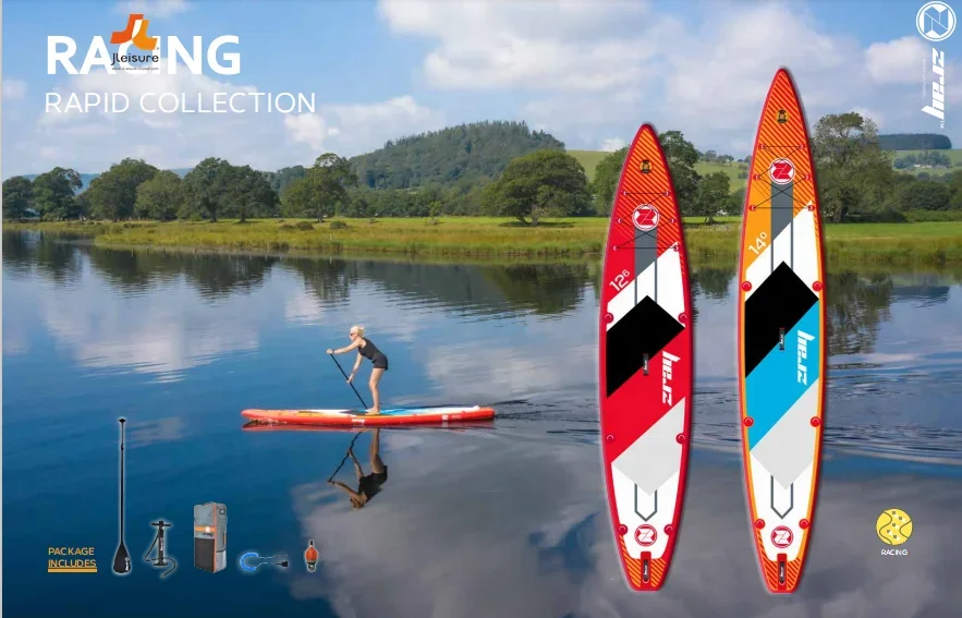

Zray SUP Inflatable Stand up Paddle Board with Double Chamber Zray 12.6''