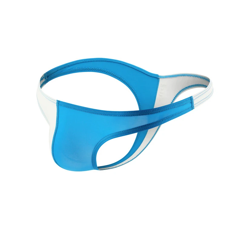 

Мужское нижнее белье, стринги, лоскутное бикини, дышащие трусы, трусы с бандажами, трусы-стринги с Т-образной спинкой, мужские нейлоновые трусы