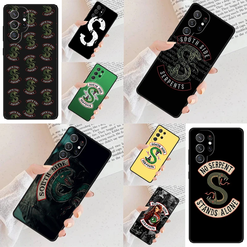 Riverdale South Side Serpents Cell Phone Case for Samsung Galaxy S26 Ultra S25 S24 S23 S22 S21 S20 Note10 Cover