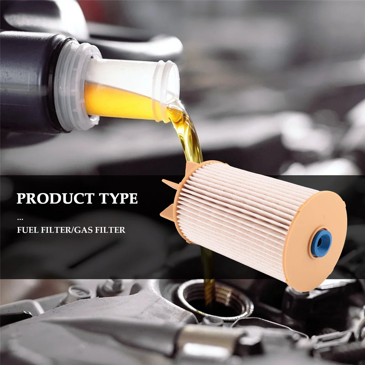 Éléments de filtre à carburant pour Nissan Navara Np300, séparateur d'eau de carburant, numéro de pièce 16403-4KV0A