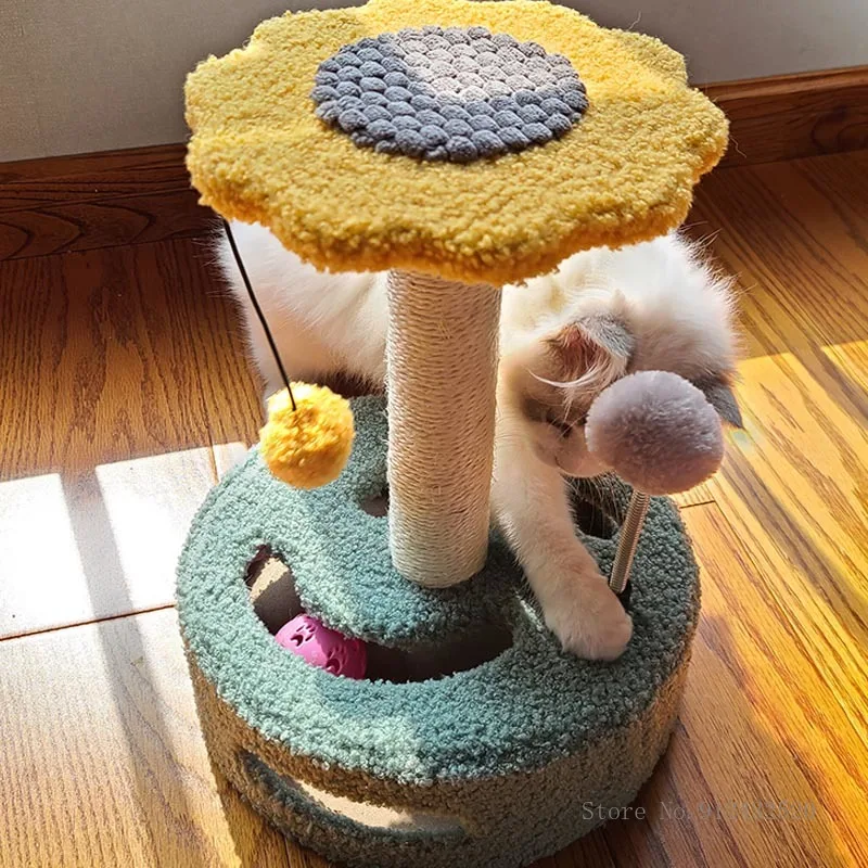 Cat Climbing Frame, Cat Nest, One Cat Tree, Scratching Board, Cat Toy, Kitten Scratching