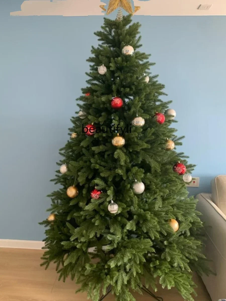 

YH Encryption pure PE Christmas tree household encryption 2.4 US version simulation 8 feet Christmas tree