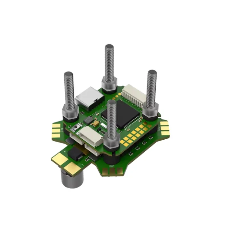 

iFlight BLITZ Mini F7 Stack с контроллером полета BLITZ Mini F7 V1.2 / BLITZ Mini E55 4-IN-1 2-6S ESC для гоночного дрона FPV