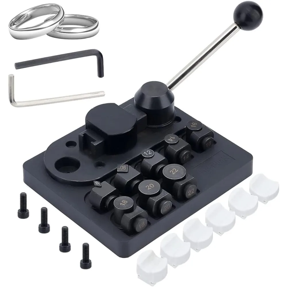 

Ring Bending Tool Steel Ring Bender Ring Maker Spoon Ring Making Tool Professional Multi-Functional Jewelry Ring Bending