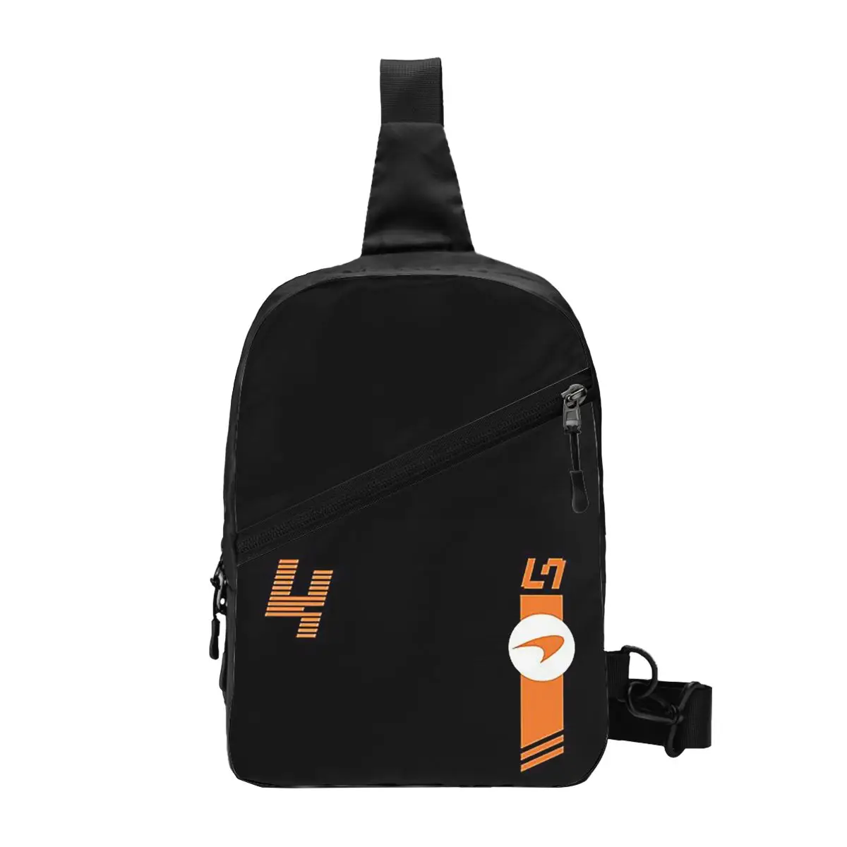 Lando Norris 4 Bolso de pecho para hombre, bandolera, mochila, bolso de pecho, viaje, senderismo, mochila, bolso de hombro