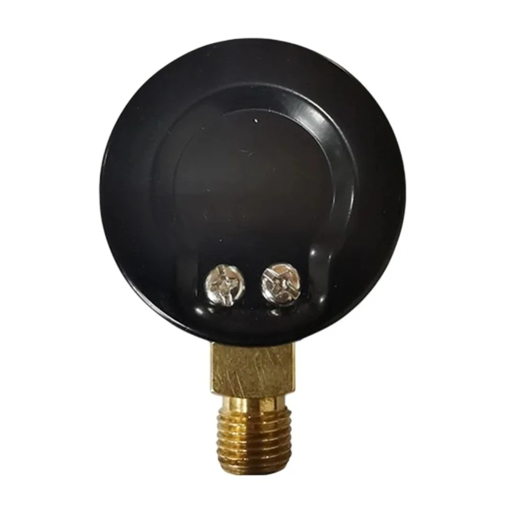 M10*1 Pressure Gauge Bottom Mount Dual Scale Mechanical Manometer Mechanical Display Brass Connector Black Case