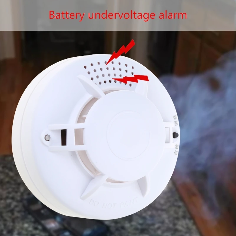 Round Smoke Detector Smoke Alarm Alarm Smoke Detector for Warehouse Mall