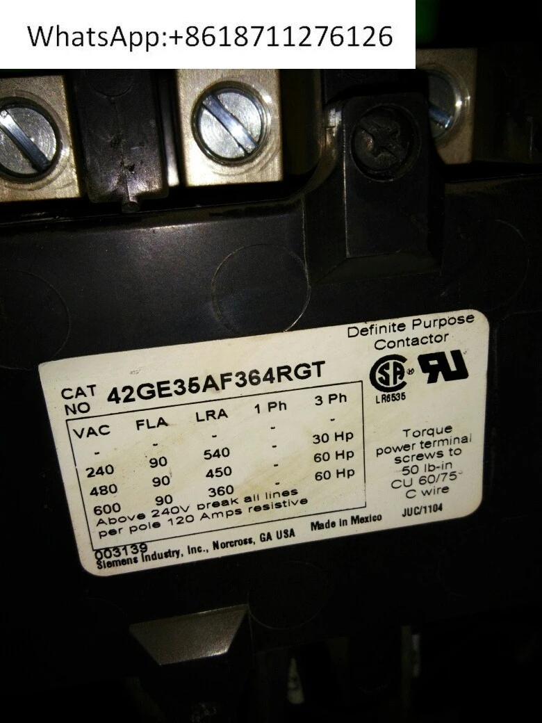 42GE35AF106 Главный контактор HT2000 003139 42GE35AF364RGT