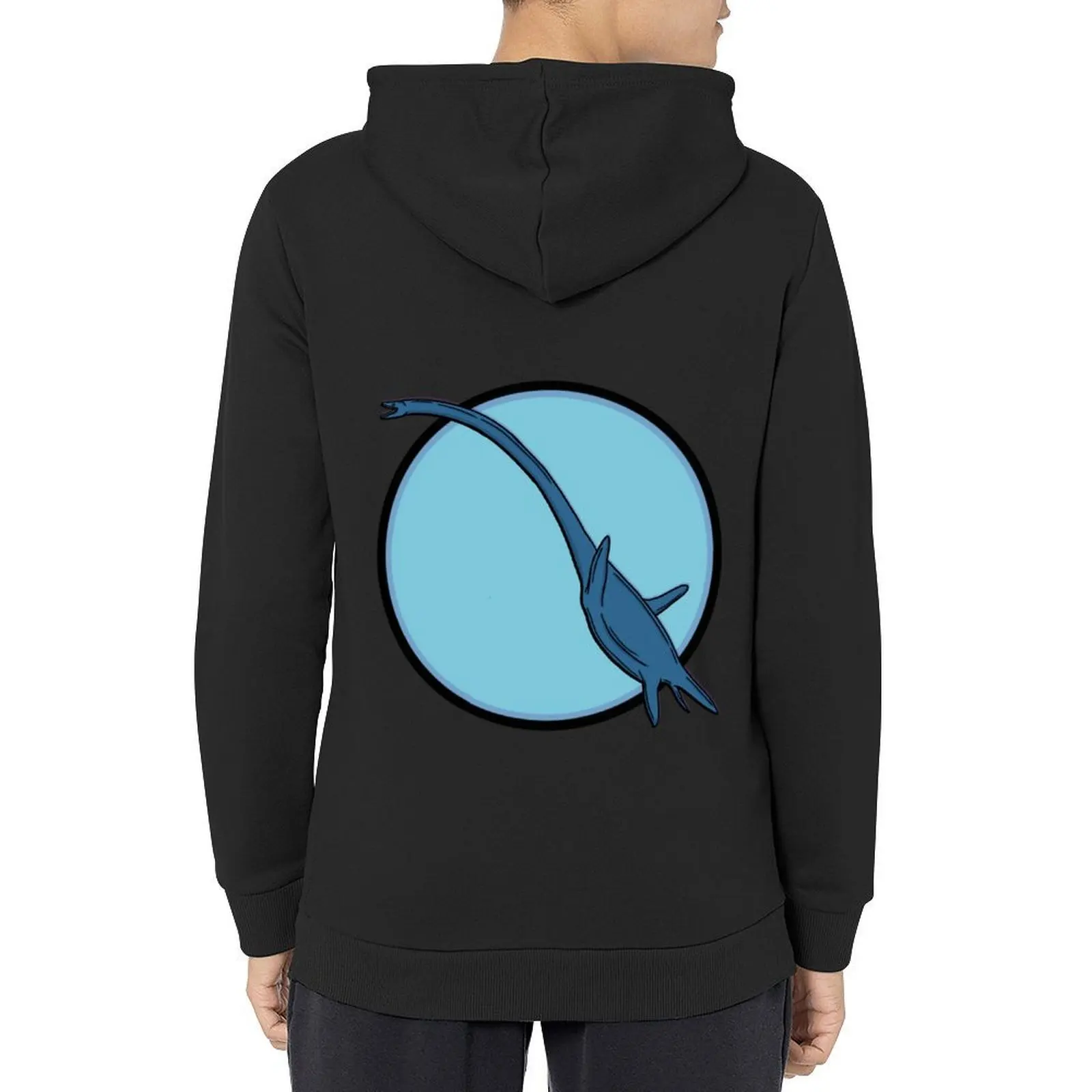 

Elasmosaurus Dinosaur Hoodie men clothing hooded shirt men clothes korean autumn clothes hoodies for men