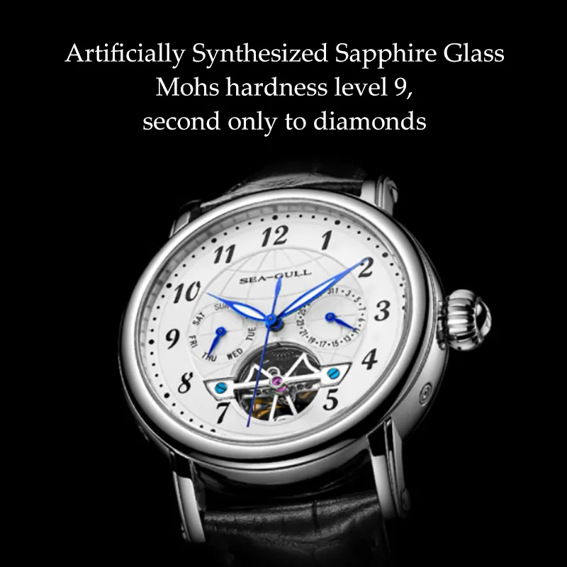 Seagull Men Mechanical Watch Classic Series Business Dress Automatic Watch Flywheel Luxury Male Watches Механические часы 1127