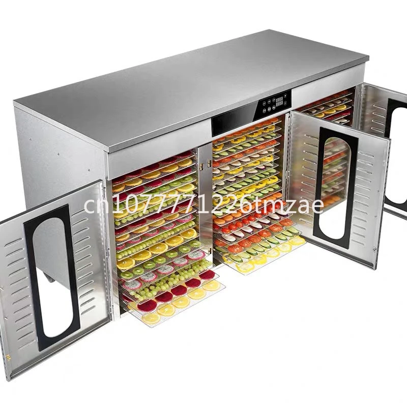 Driers for food, dehydrators for fruits, vegetables, and meat